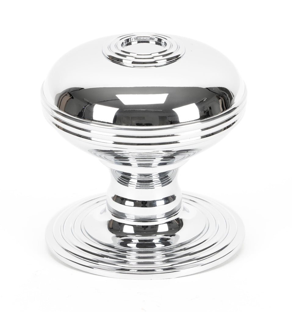 From The Anvil's Polished Chrome Prestbury Centre Door Knob