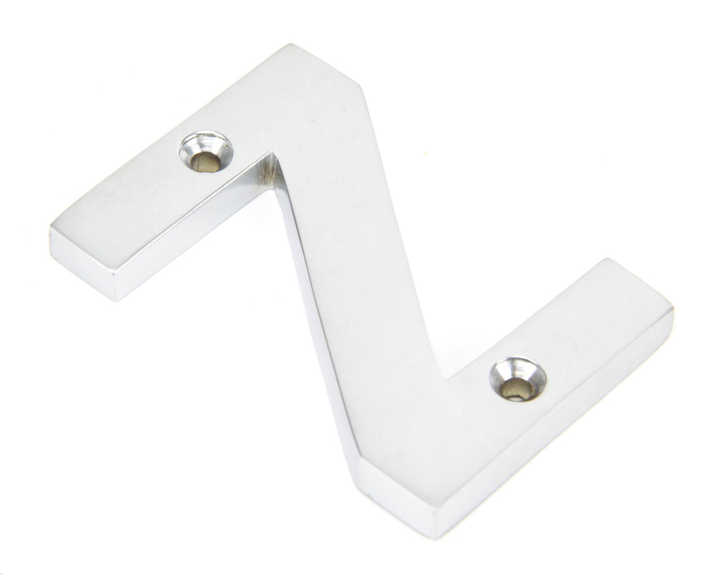 From The Anvil's Satin Chrome Satin Chrome Letter