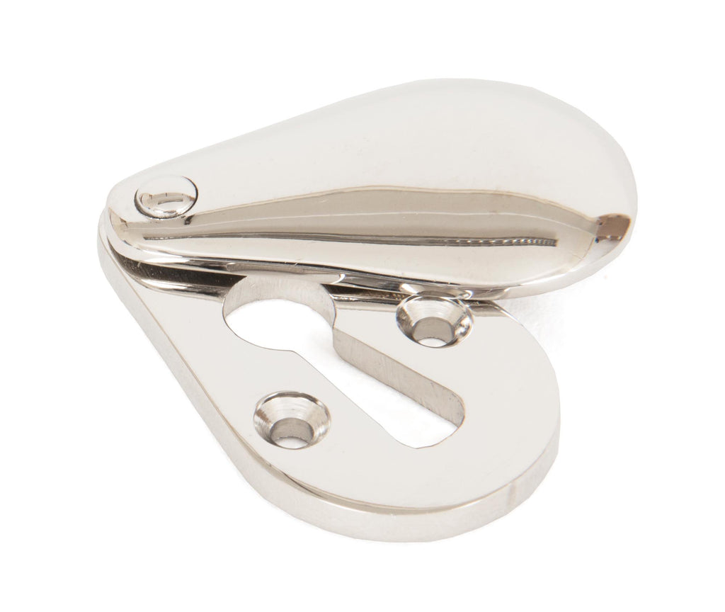 From The Anvil's Polished Nickel Plain Escutcheon