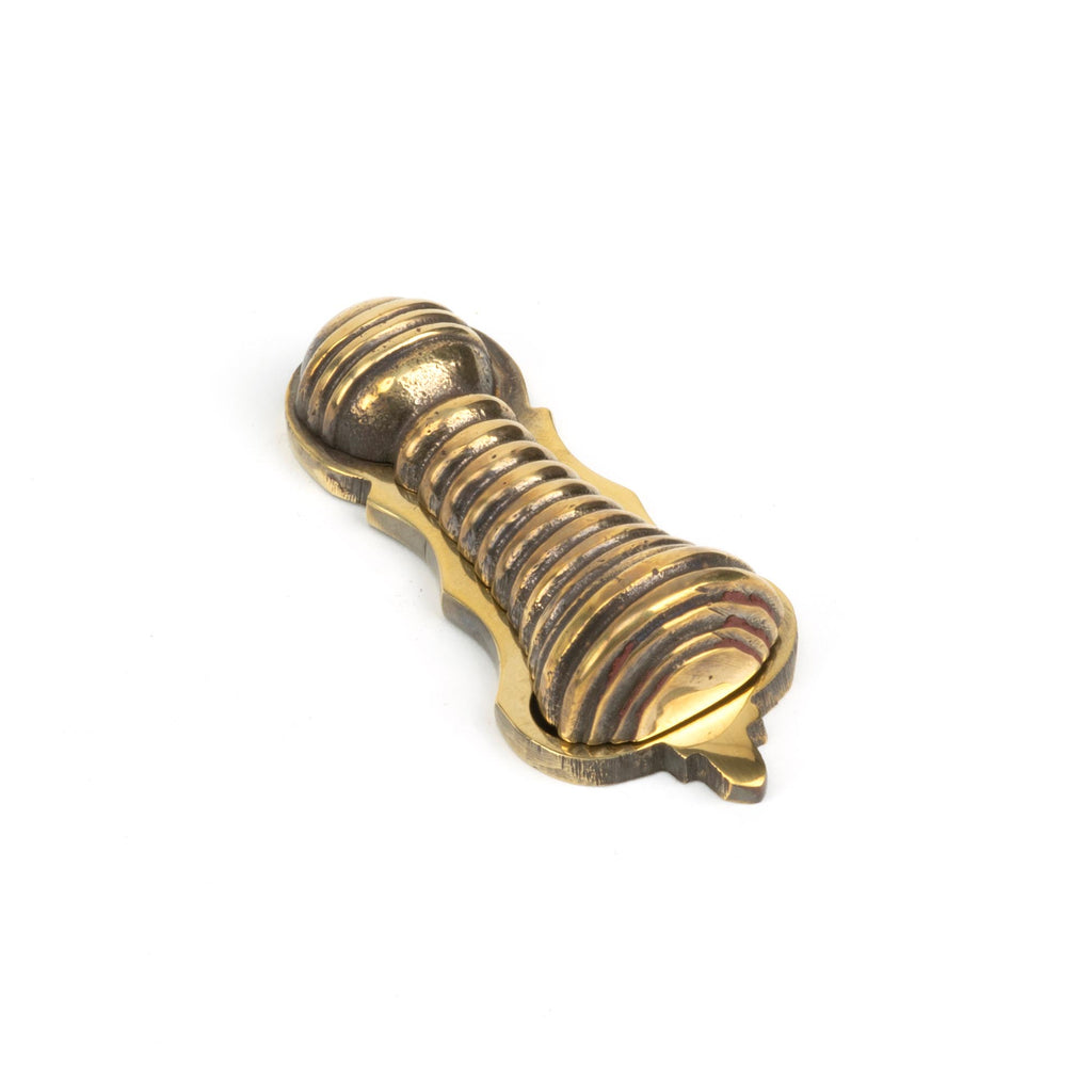 From The Anvil's Aged Brass Beehive Escutcheon