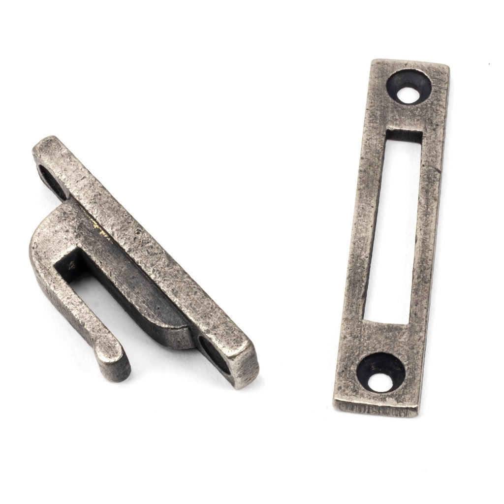 From The Anvil's Antique Pewter Monkeytail Fastener