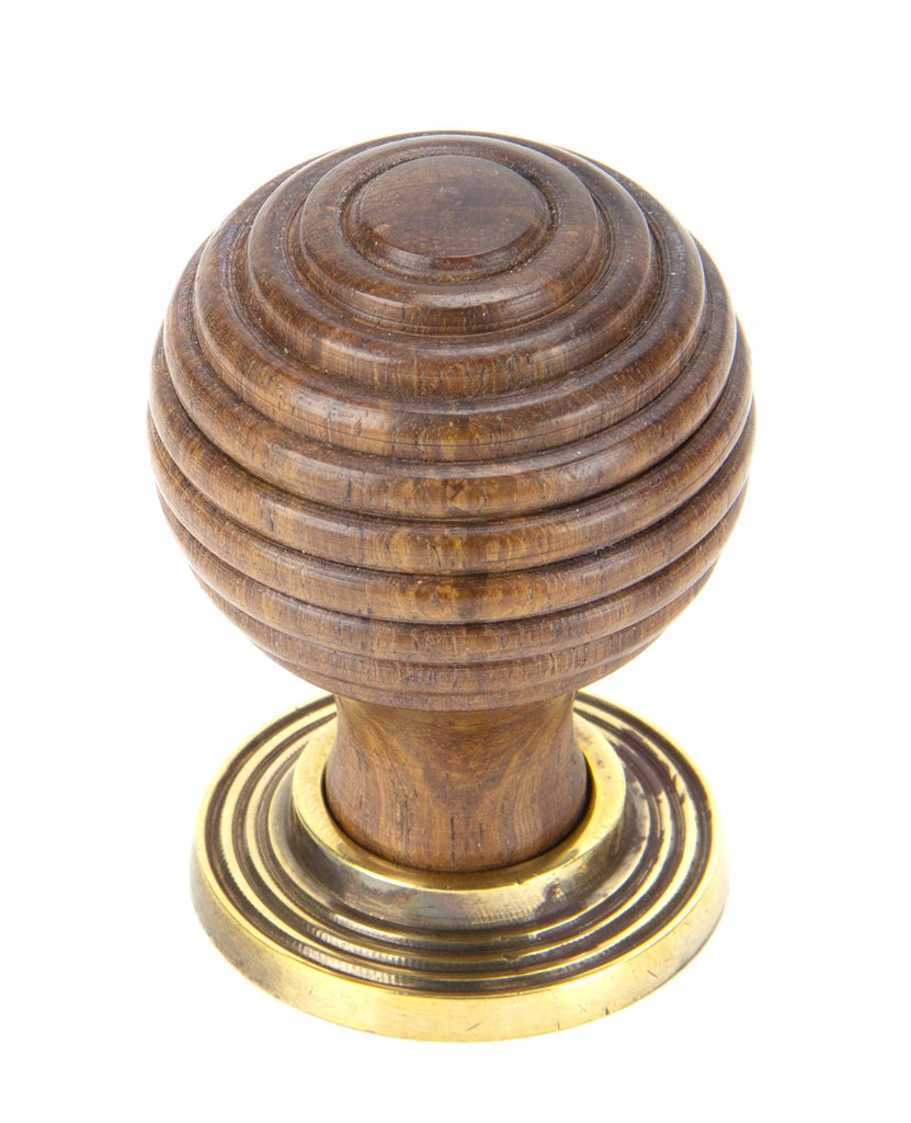 From The Anvil's Rosewood Wooden Beehive Cabinet Knob