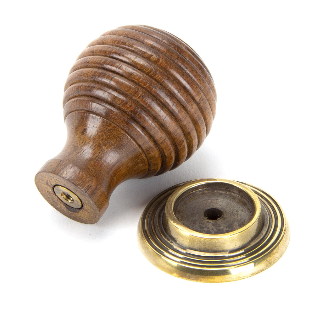 From The Anvil's Rosewood Wooden Beehive Cabinet Knob