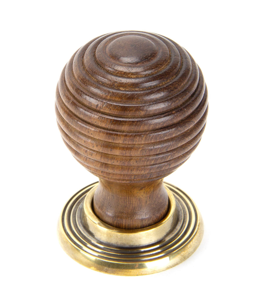 From The Anvil's Rosewood Wooden Beehive Cabinet Knob