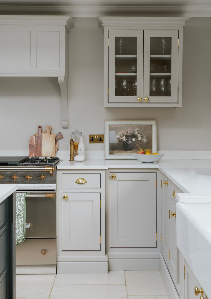 From The Anvil's Polished Brass Mushroom Cabinet Knob