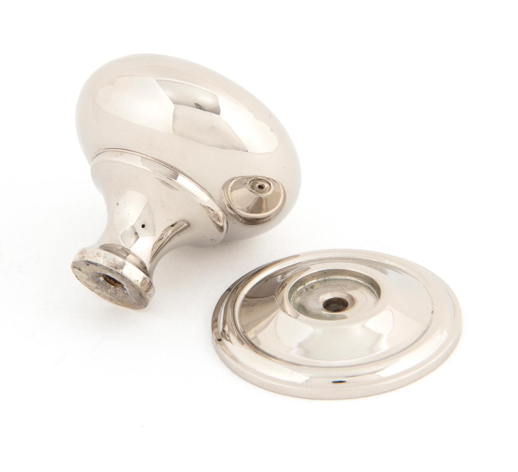 From The Anvil's Polished Nickel Mushroom Cabinet Knob