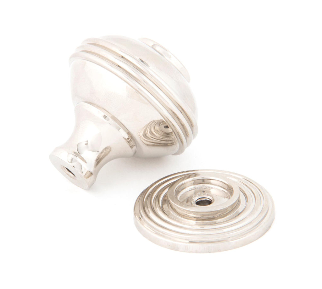 From The Anvil's Polished Nickel Prestbury Cabinet Knob