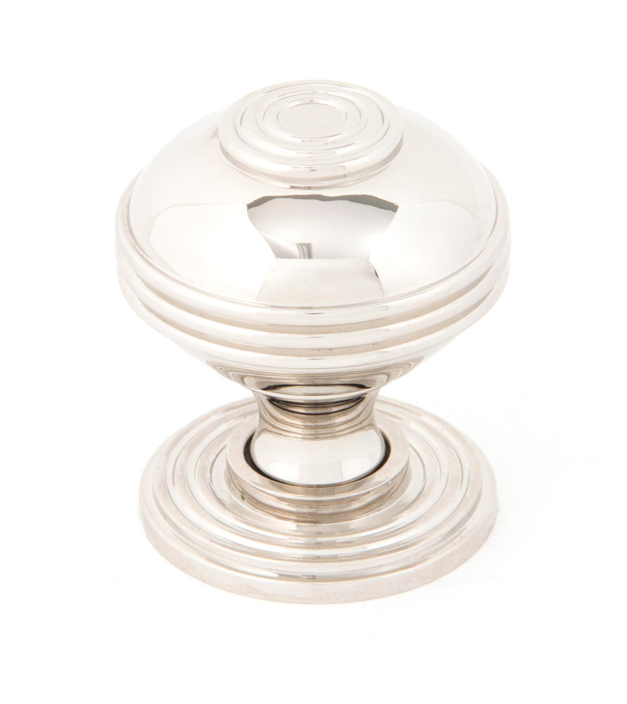 From The Anvil's Polished Nickel Prestbury Cabinet Knob