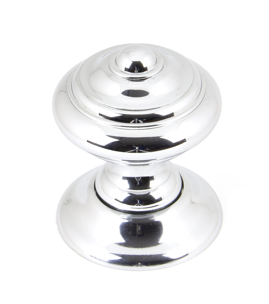 From The Anvil's Polished Chrome Elmore Concealed Mortice Knob Set