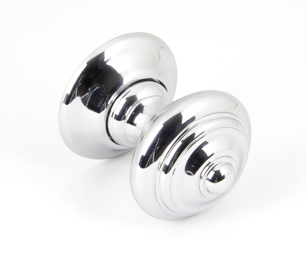 From The Anvil's Polished Chrome Elmore Concealed Mortice Knob Set