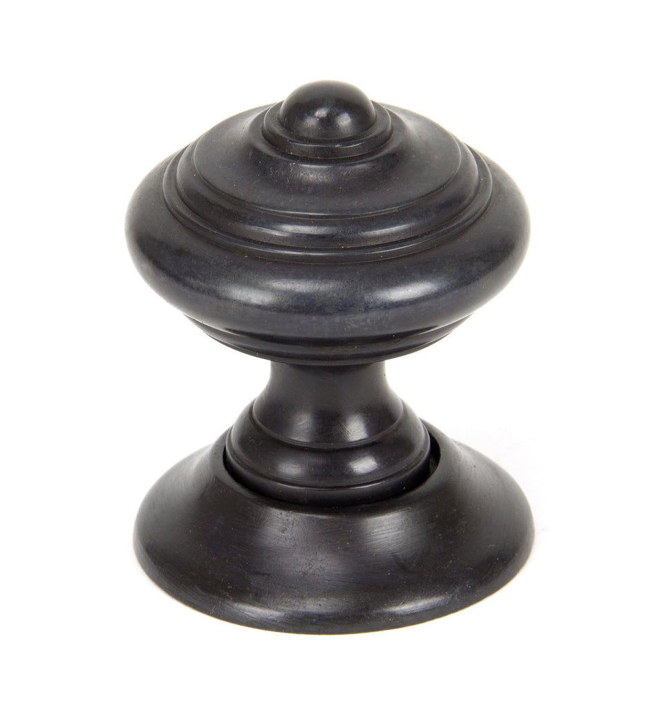 From The Anvil's Aged Bronze Elmore Concealed Mortice Knob Set