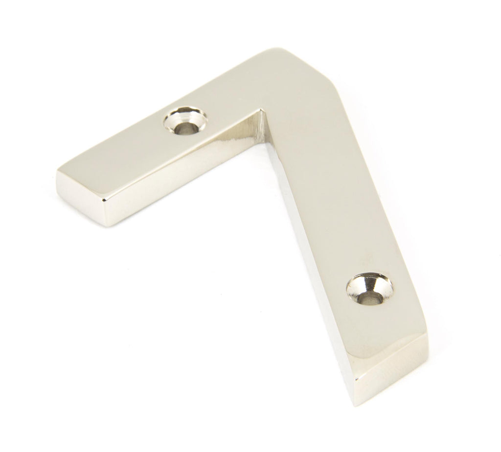 From The Anvil's Polished Nickel Polished Nickel Numeral