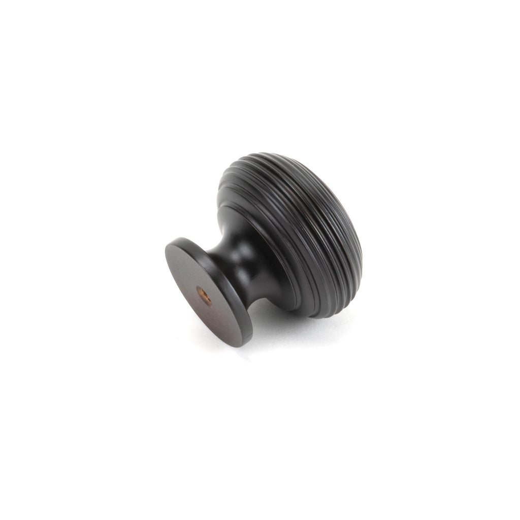 From The Anvil's Aged Bronze Beehive Cabinet Knob