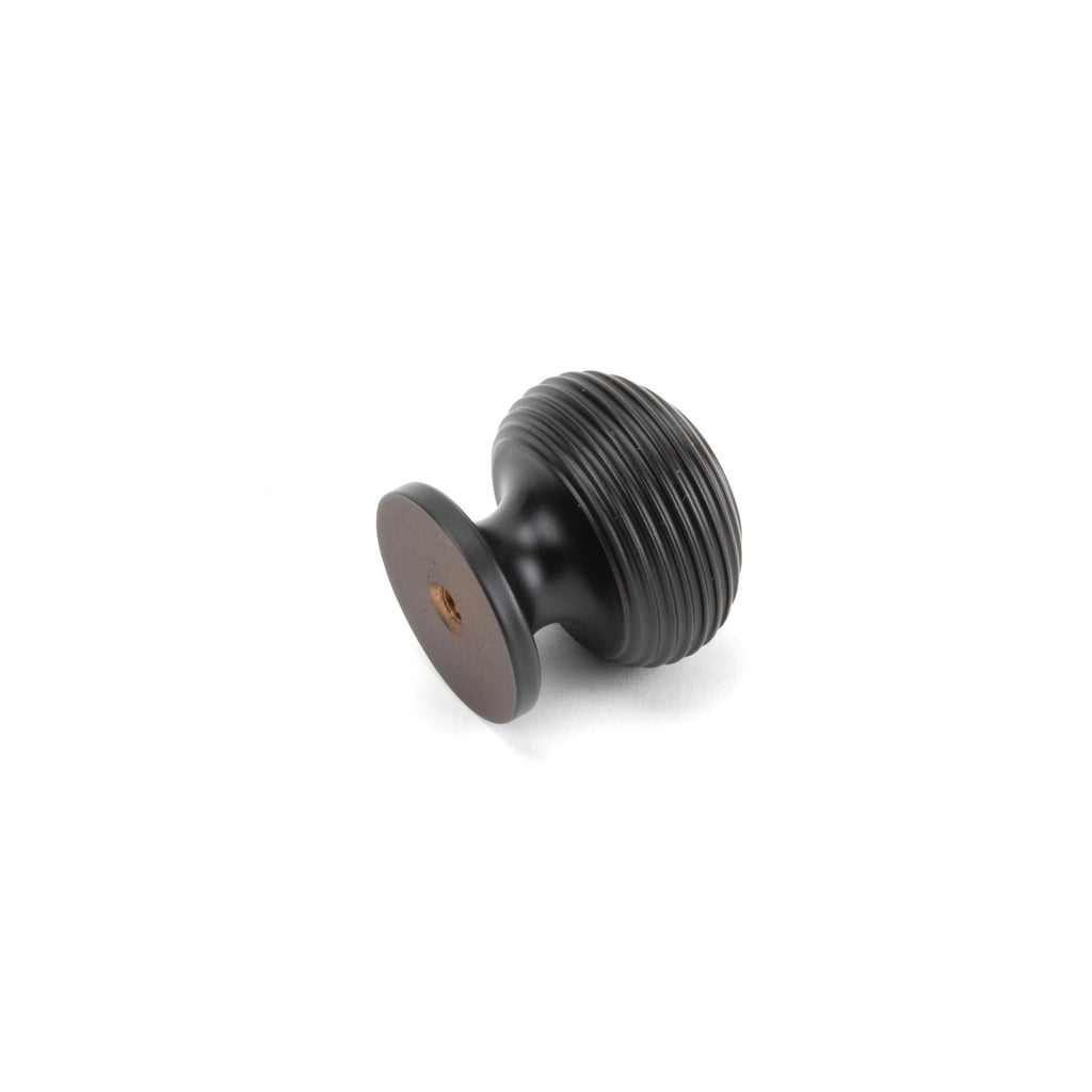 From The Anvil's Aged Bronze Beehive Cabinet Knob