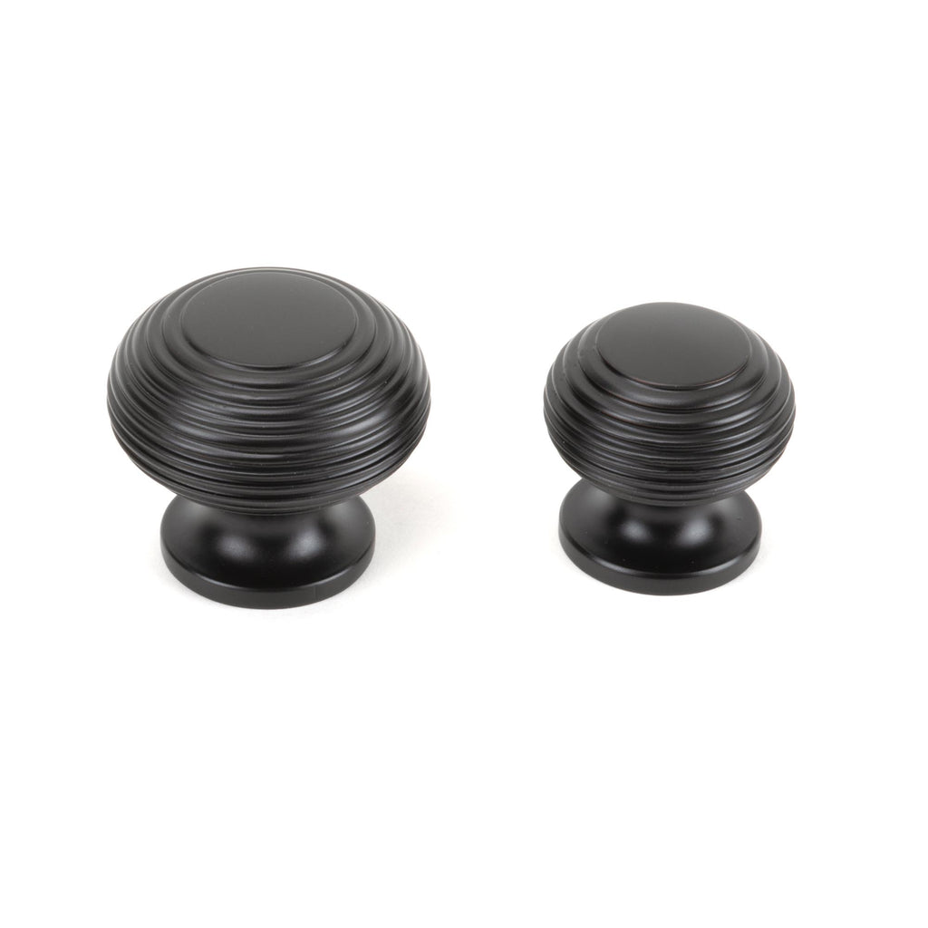 From The Anvil's Aged Bronze Beehive Cabinet Knob