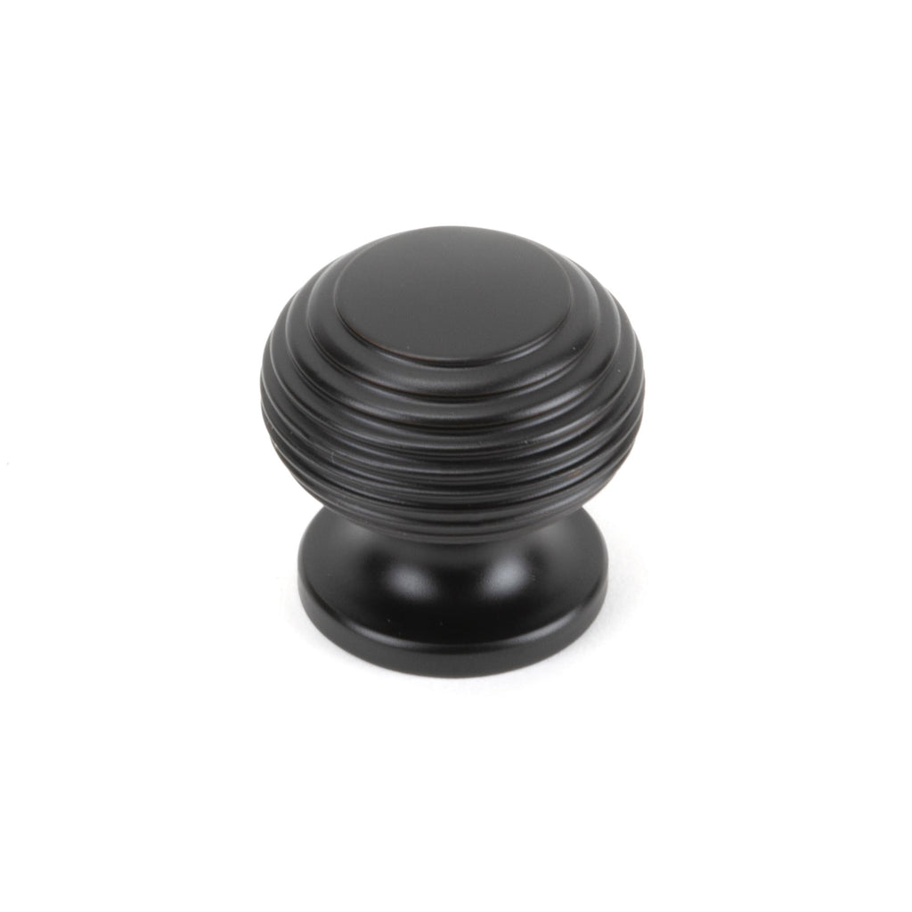 From The Anvil's Aged Bronze Beehive Cabinet Knob