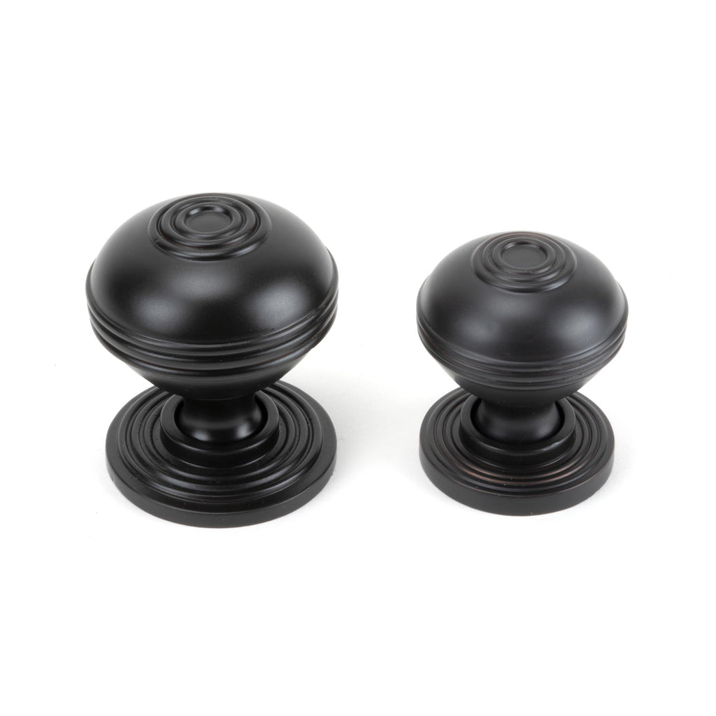 From The Anvil's Aged Bronze Prestbury Cabinet Knob