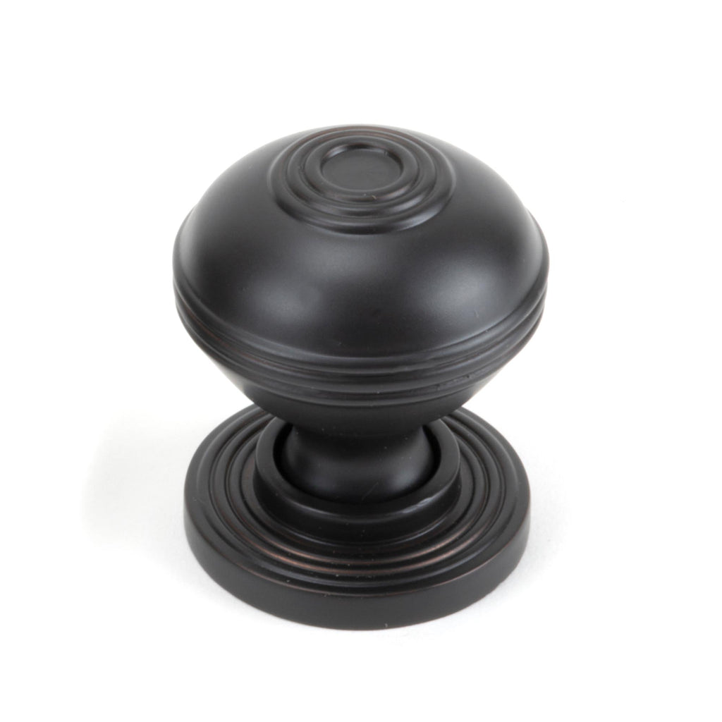 From The Anvil's Aged Bronze Prestbury Cabinet Knob