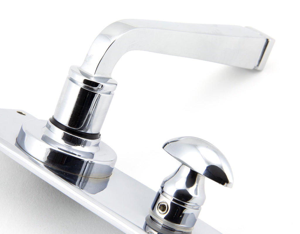 From The Anvil's Polished Chrome Avon Lever Bathroom Set