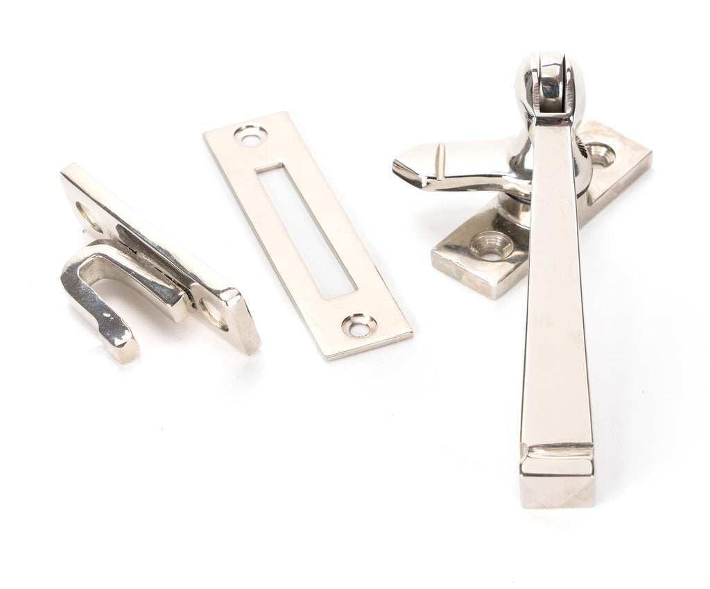 From The Anvil's Polished Nickel Locking Avon Fastener