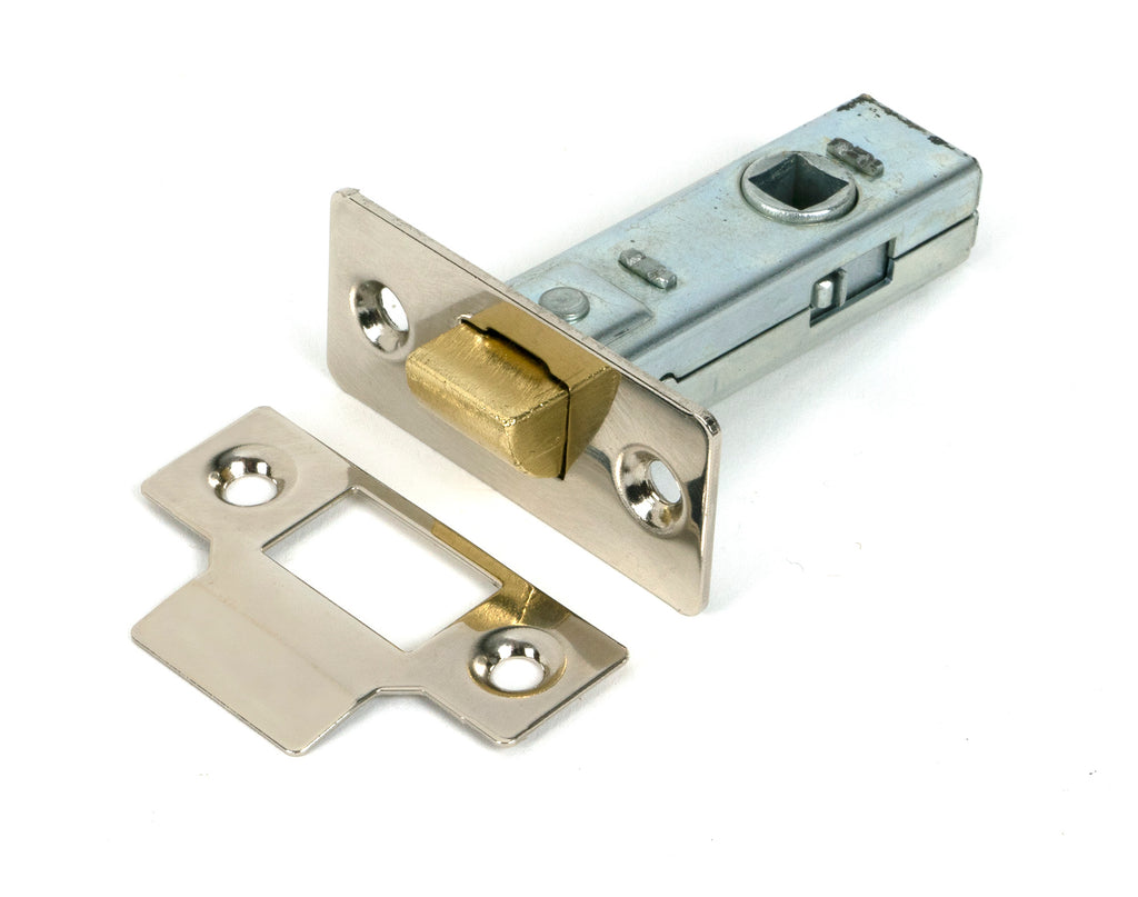 From The Anvil's Polished Nickel Tubular Mortice Latch