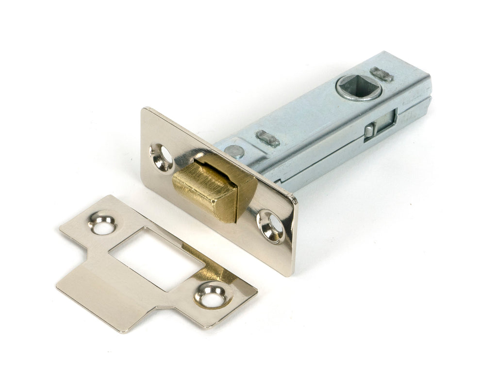 From The Anvil's Polished Nickel Tubular Mortice Latch