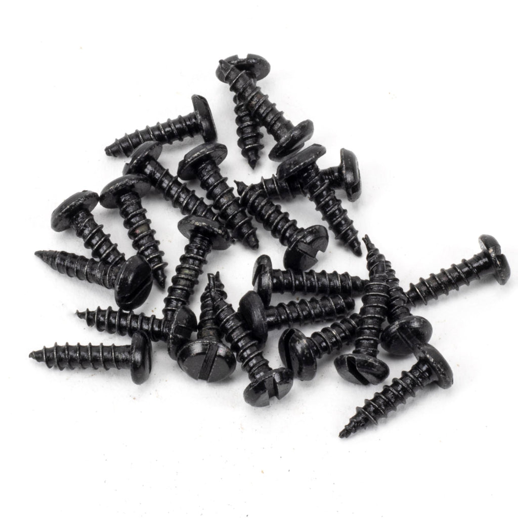 From The Anvil's Black Round Head Screws (25)