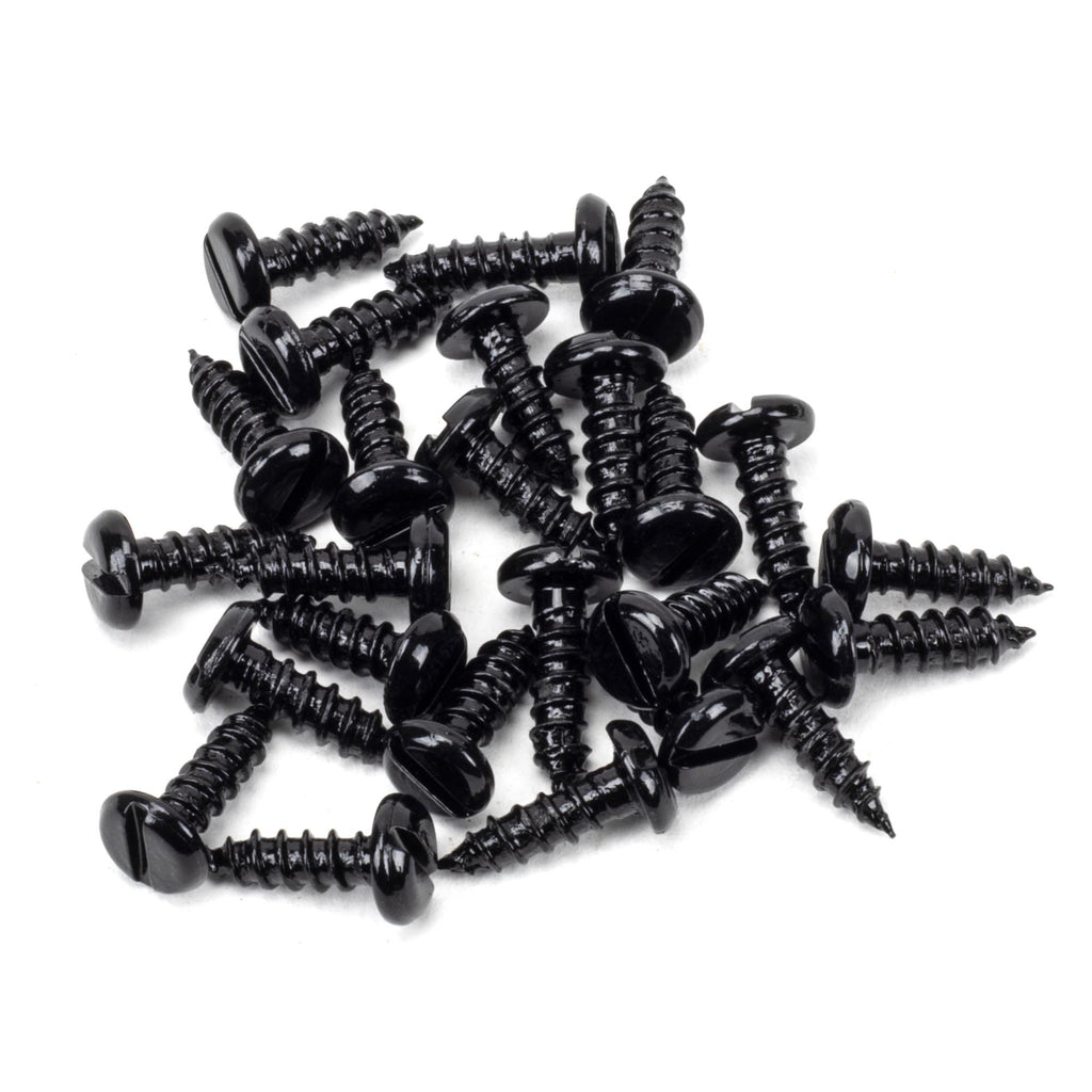 From The Anvil's Black Round Head Screws (25)