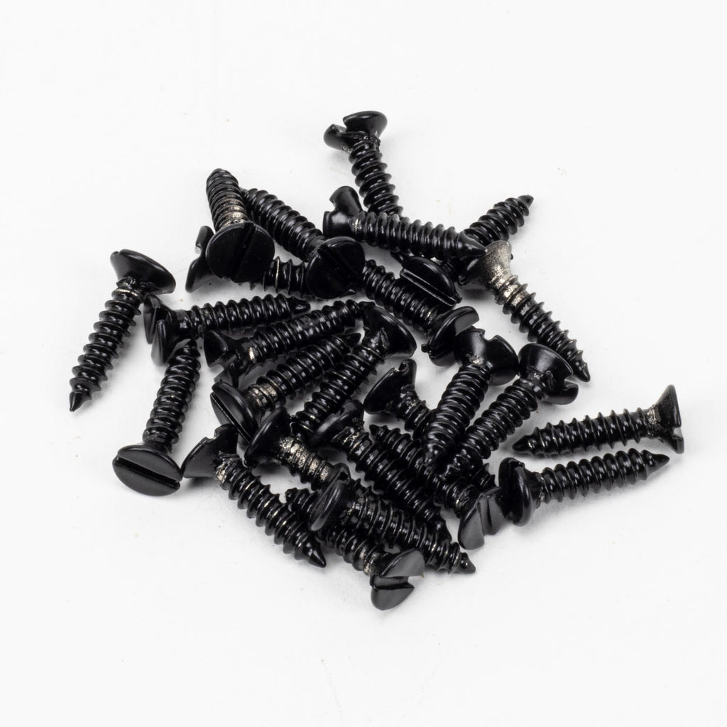 From The Anvil's Black Countersunk Raised Head Screws (25)