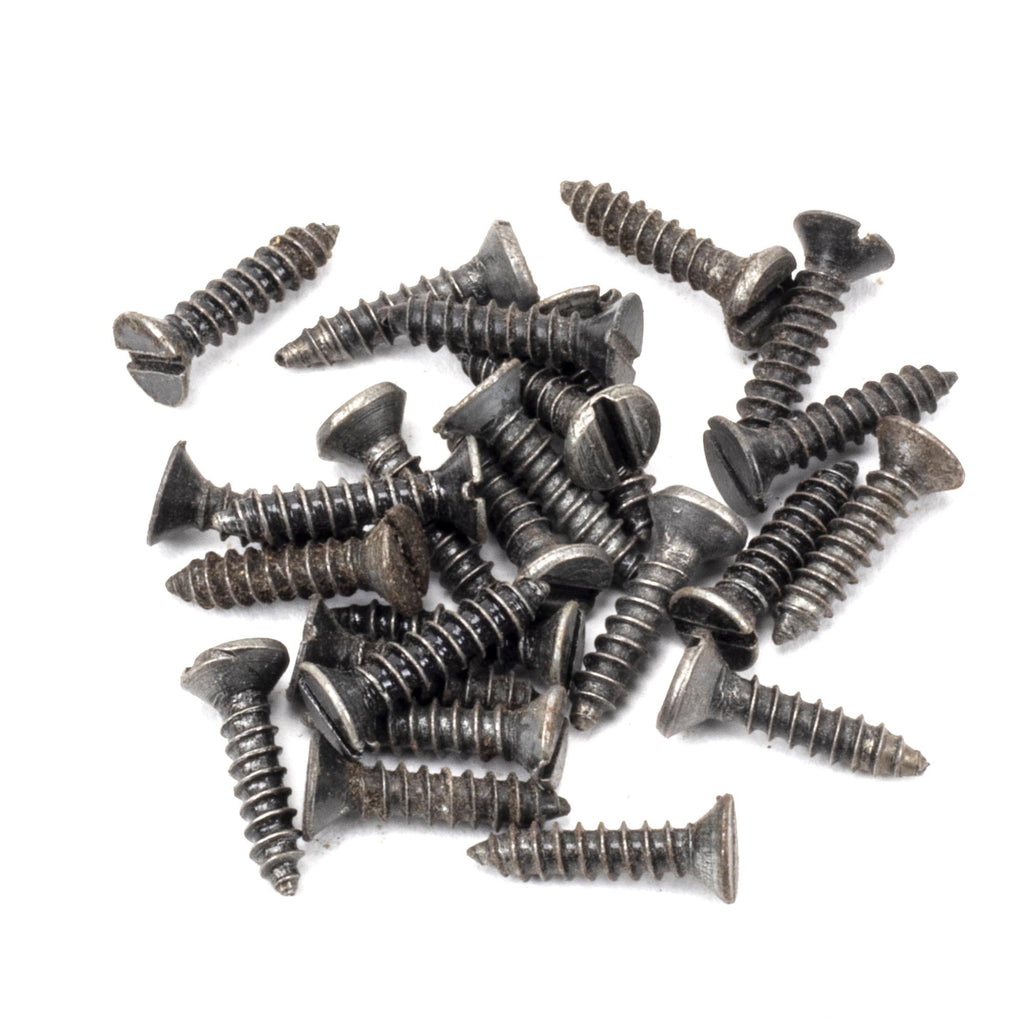 From The Anvil's Pewter Patina Countersunk Screws (25)