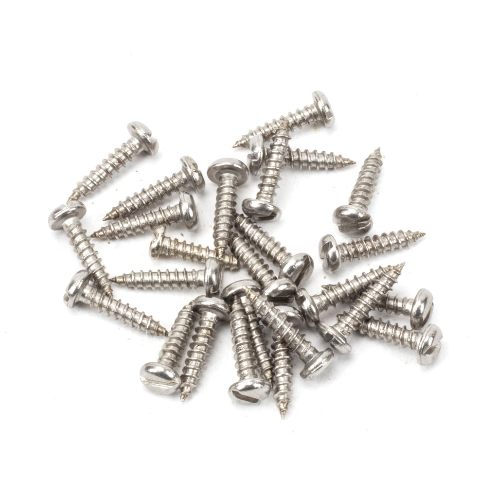 From The Anvil's Stainless Steel Round Head Screws (25)