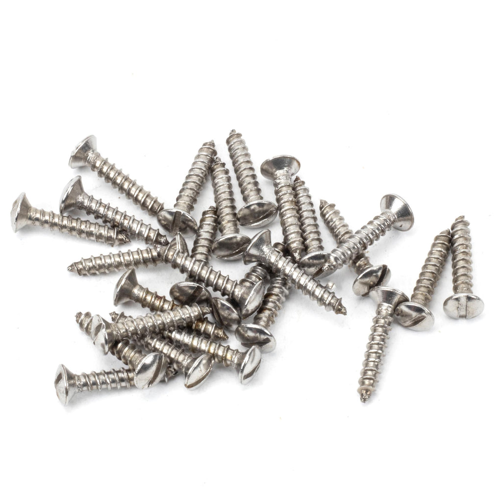 From The Anvil's Stainless Steel Countersunk Raised Head Screws (25)