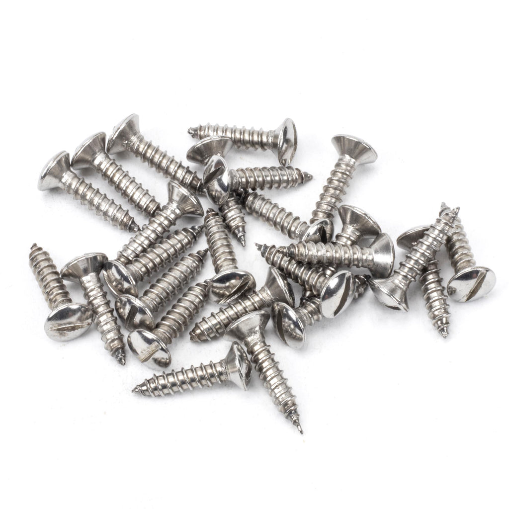 From The Anvil's Stainless Steel Countersunk Raised Head Screws (25)