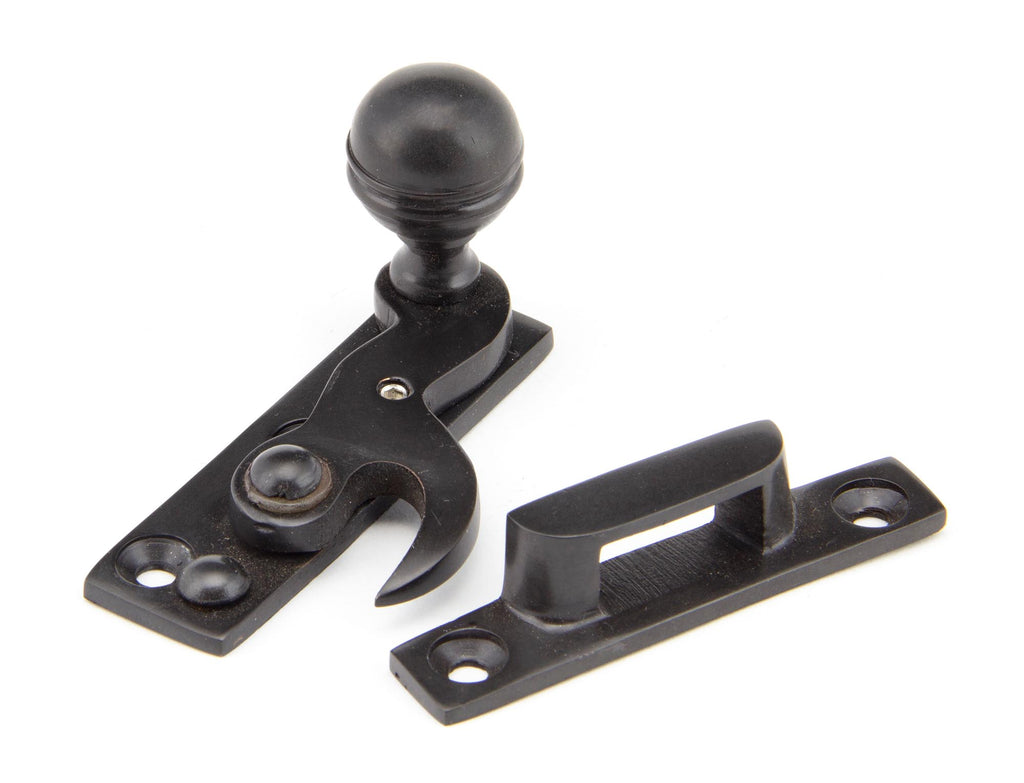 From The Anvil's Aged Bronze Prestbury Sash Hook Fastener