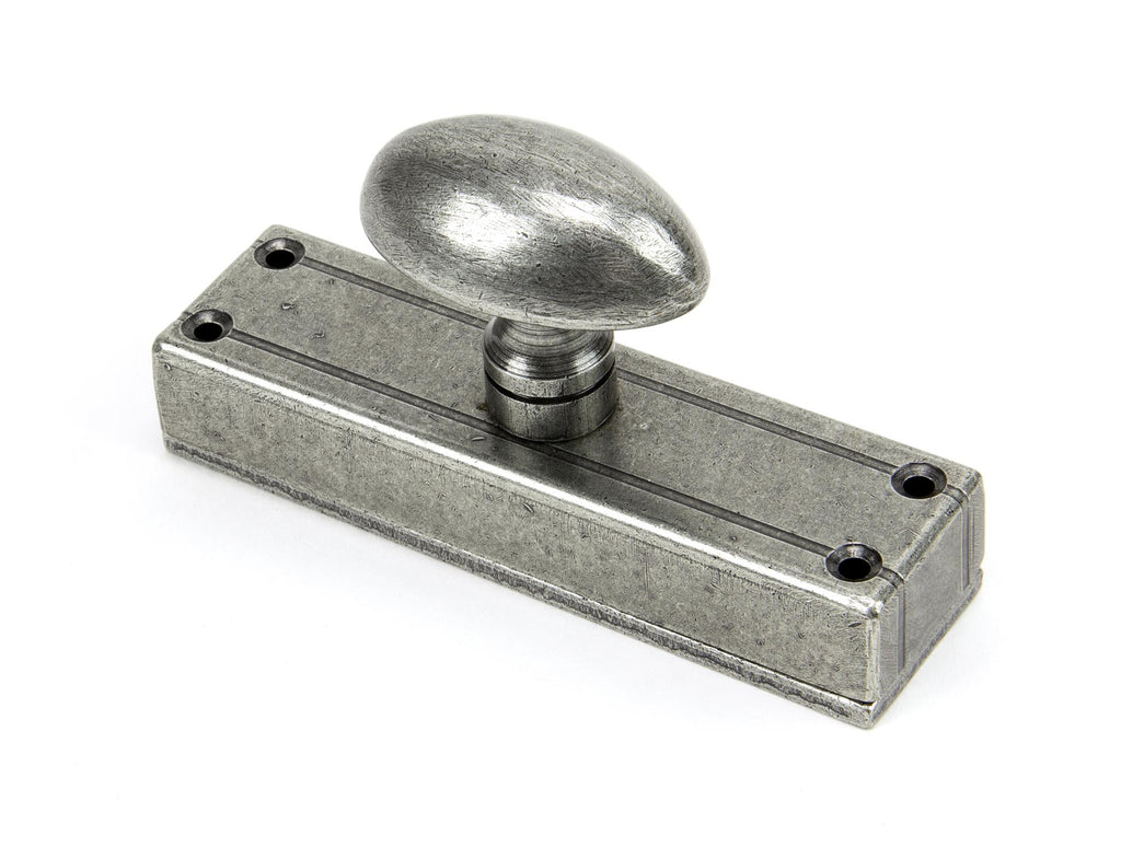 From The Anvil's Pewter Patina Knob for Cremone Bolt