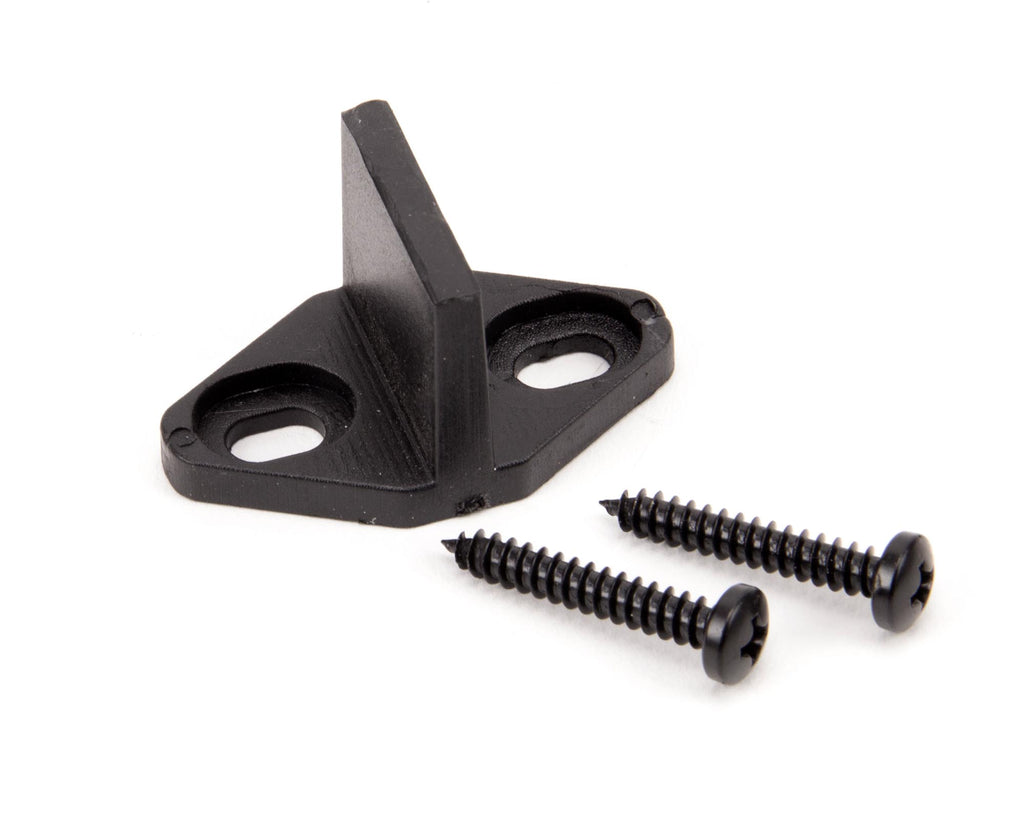 From The Anvil's Black 100kg Sliding Door Hardware Kit