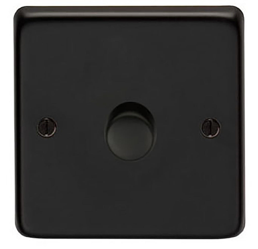 From The Anvil's Matt Black LED Dimmer Switch