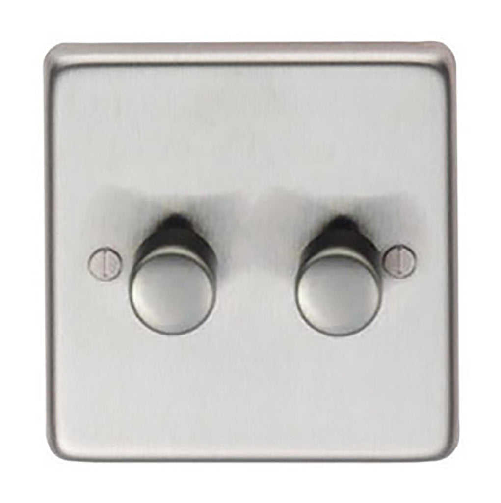 From The Anvil's Satin Stainless Steel LED Dimmer Switch