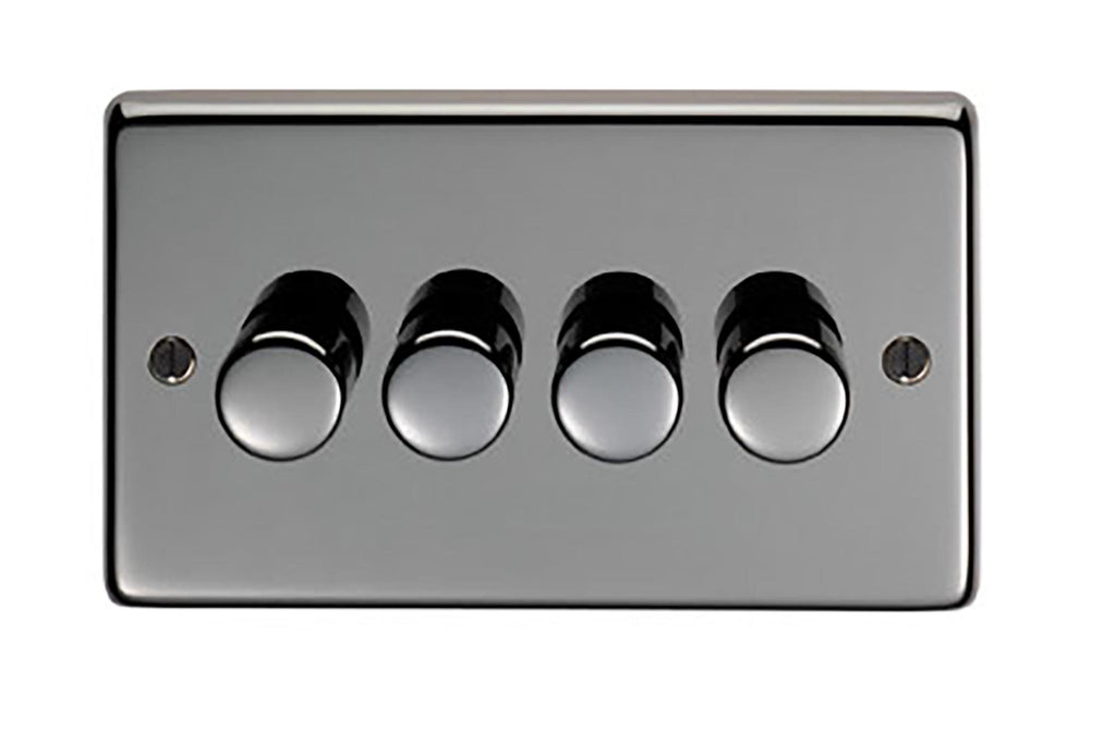 From The Anvil's Black Nickel LED Dimmer Switch