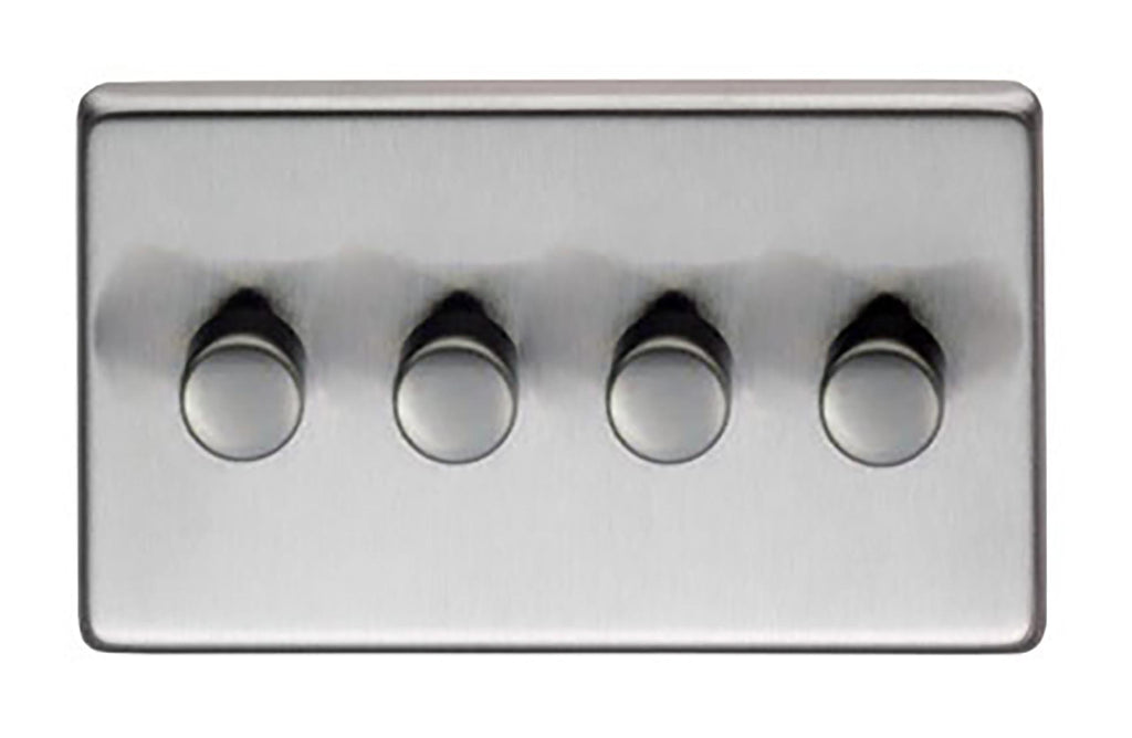 From The Anvil's Satin Stainless Steel LED Dimmer Switch