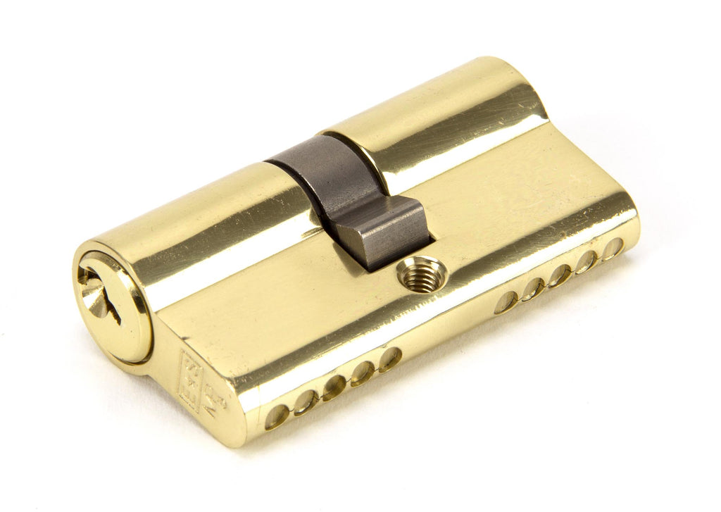 From The Anvil's Lacquered Brass 5 Pin Euro Cylinder