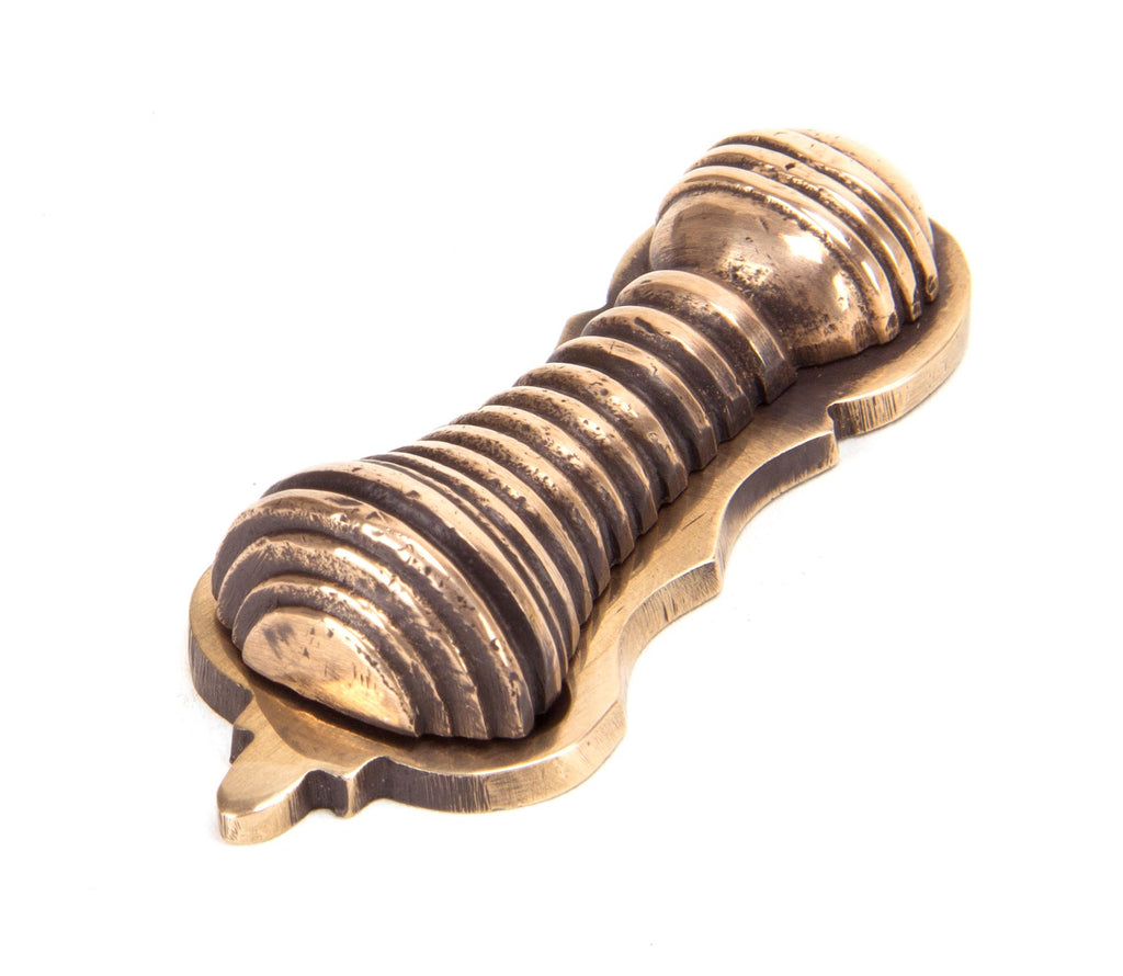 From The Anvil's Polished Bronze Beehive Escutcheon