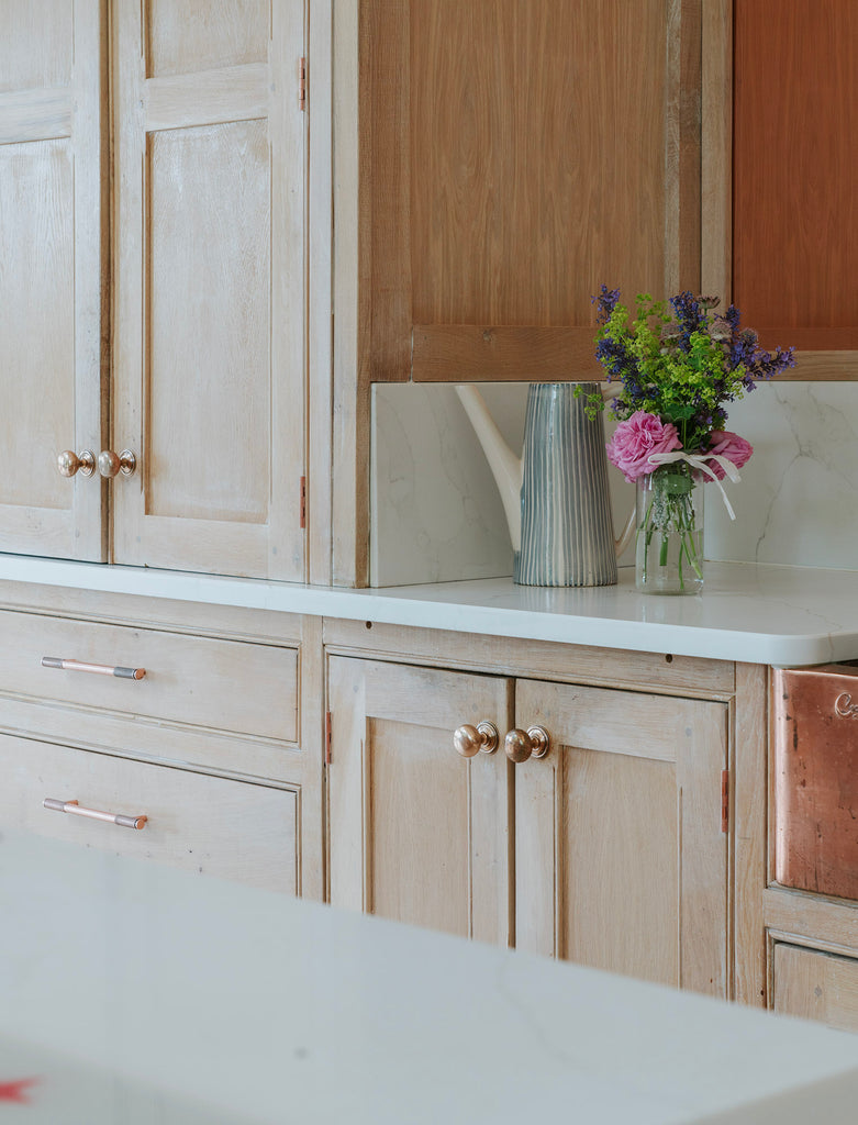 From The Anvil's Polished Bronze Mushroom Cabinet Knob