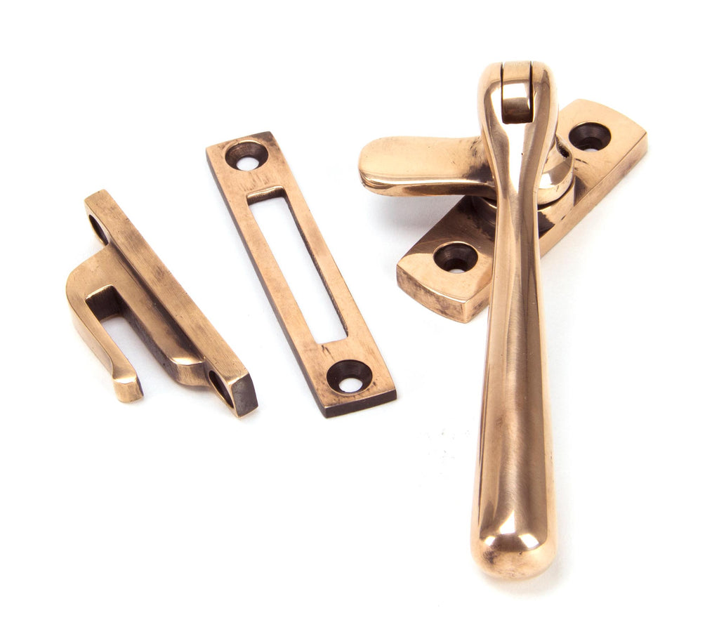 From The Anvil's Polished Bronze Locking Newbury Fastener