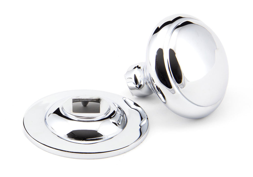 From The Anvil's Polished Chrome Round Centre Door Knob