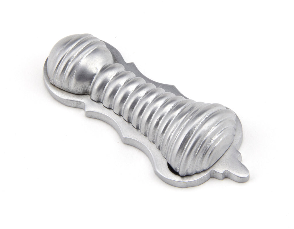 From The Anvil's Satin Chrome Beehive Escutcheon