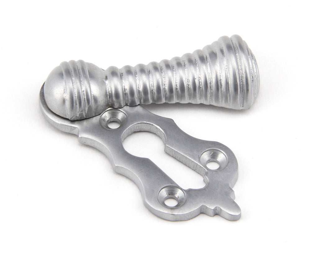 From The Anvil's Satin Chrome Beehive Escutcheon