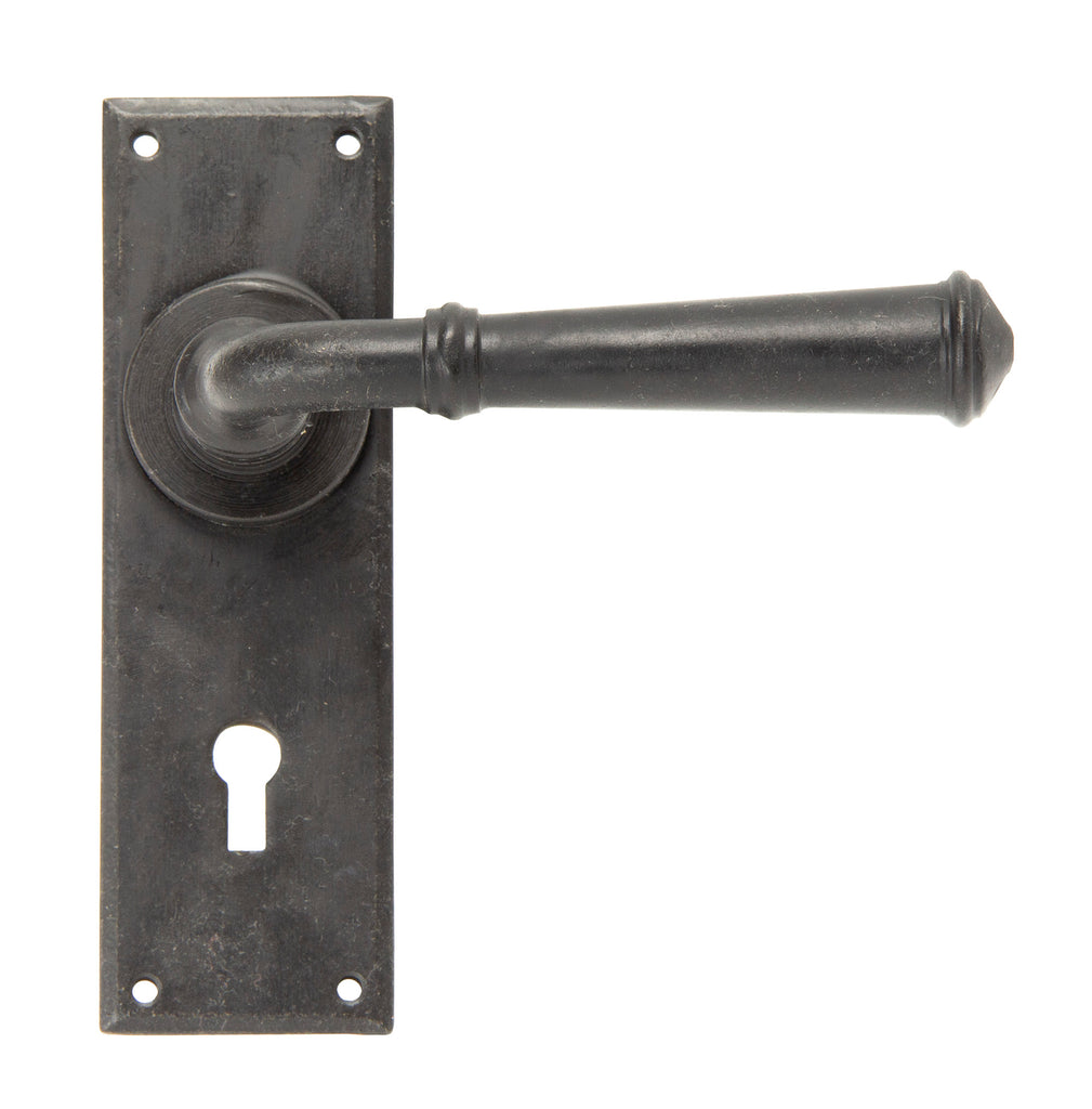 From The Anvil's External Beeswax Regency Lever Lock Set