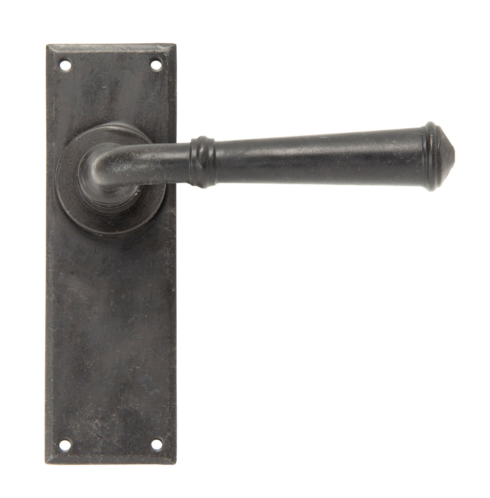 From The Anvil's External Beeswax Regency Lever Latch Set