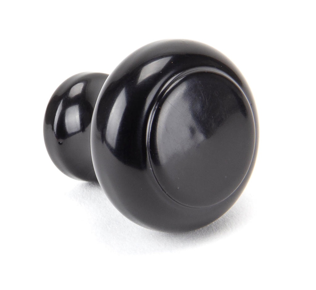 From The Anvil's Black Regency Cabinet Knob